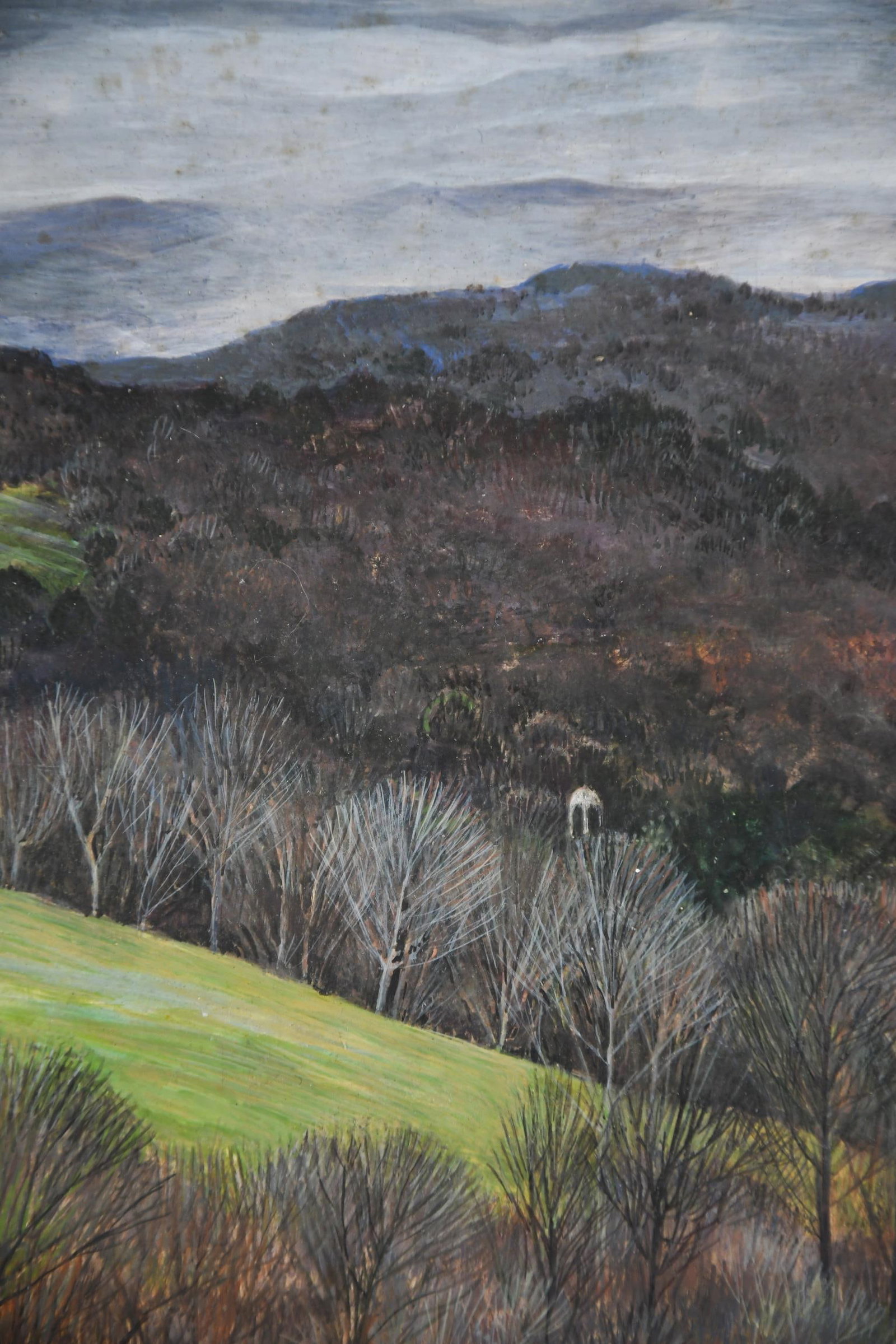 GARY MILEK TEMPERA, LANDSCAPE. - 4