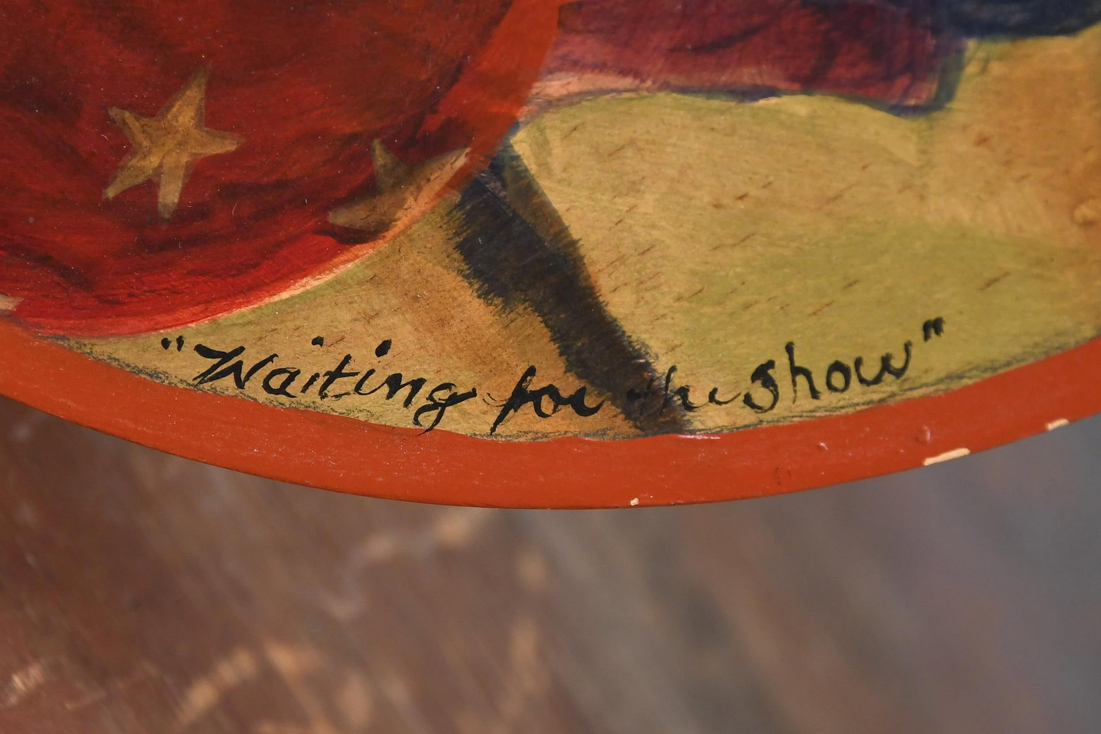 TWO MARLENE COBLE PAINTED SHAKER FINGER BOXES. - 5