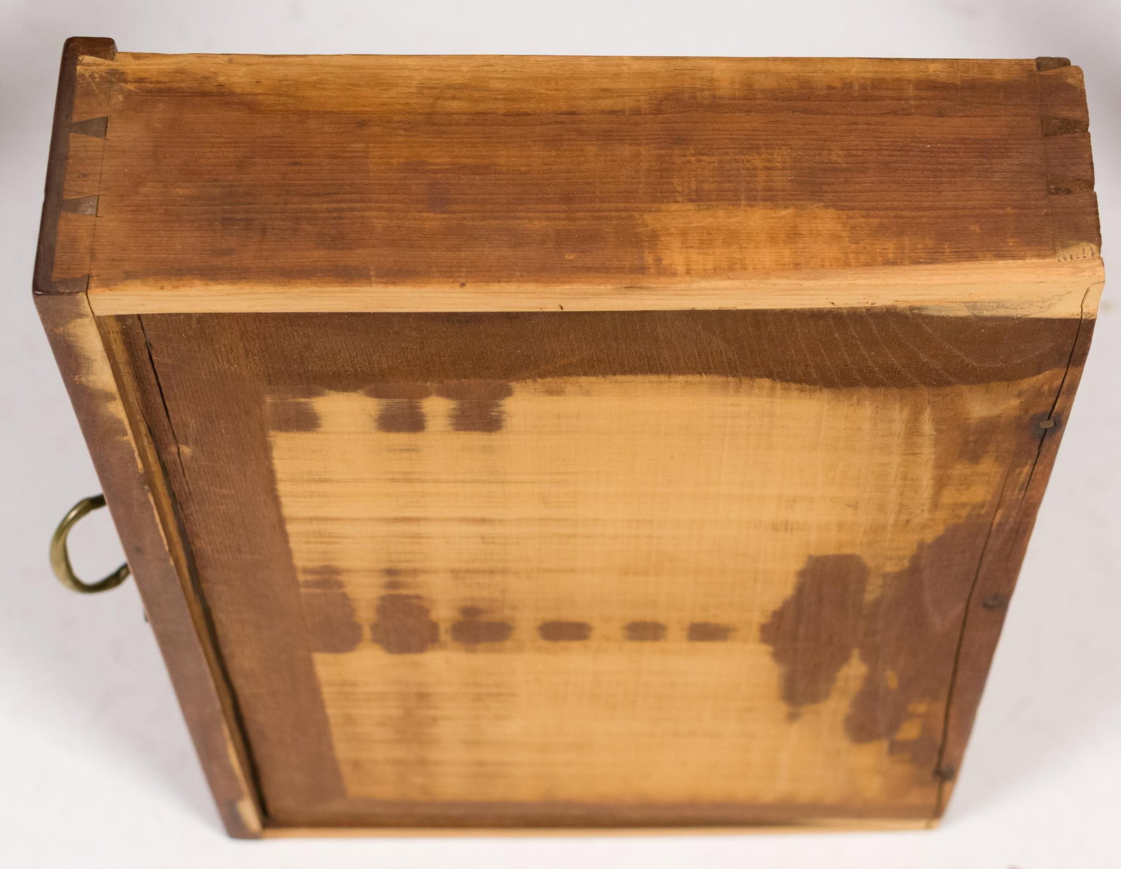 CHIPPENDALE NH CHERRY GAMES TABLE. - 11