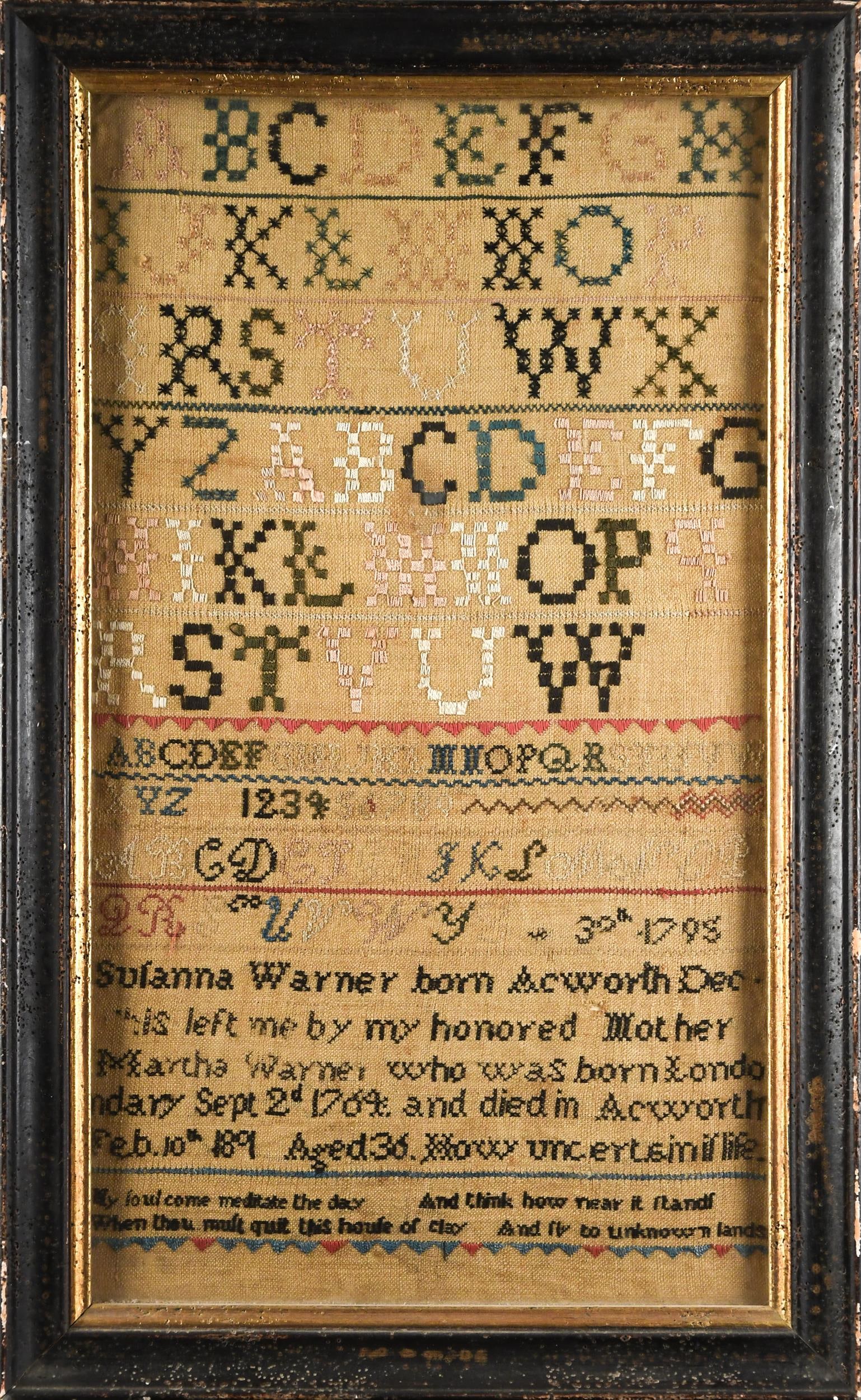 FINE WARNER FAMLY SAMPLER, ACWORTH NH. (1 of 8)
