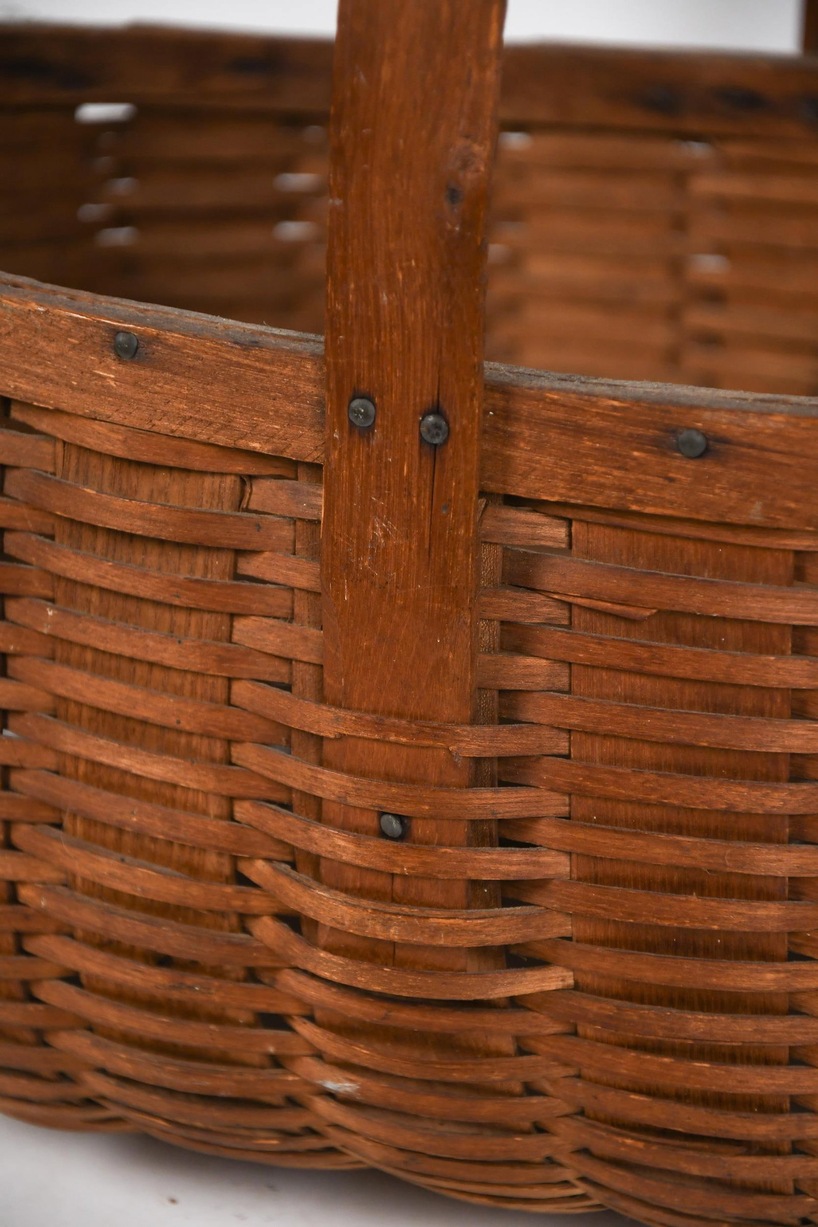 THREE VINTAGE BEN HIGGINS BASKETS.  - 8