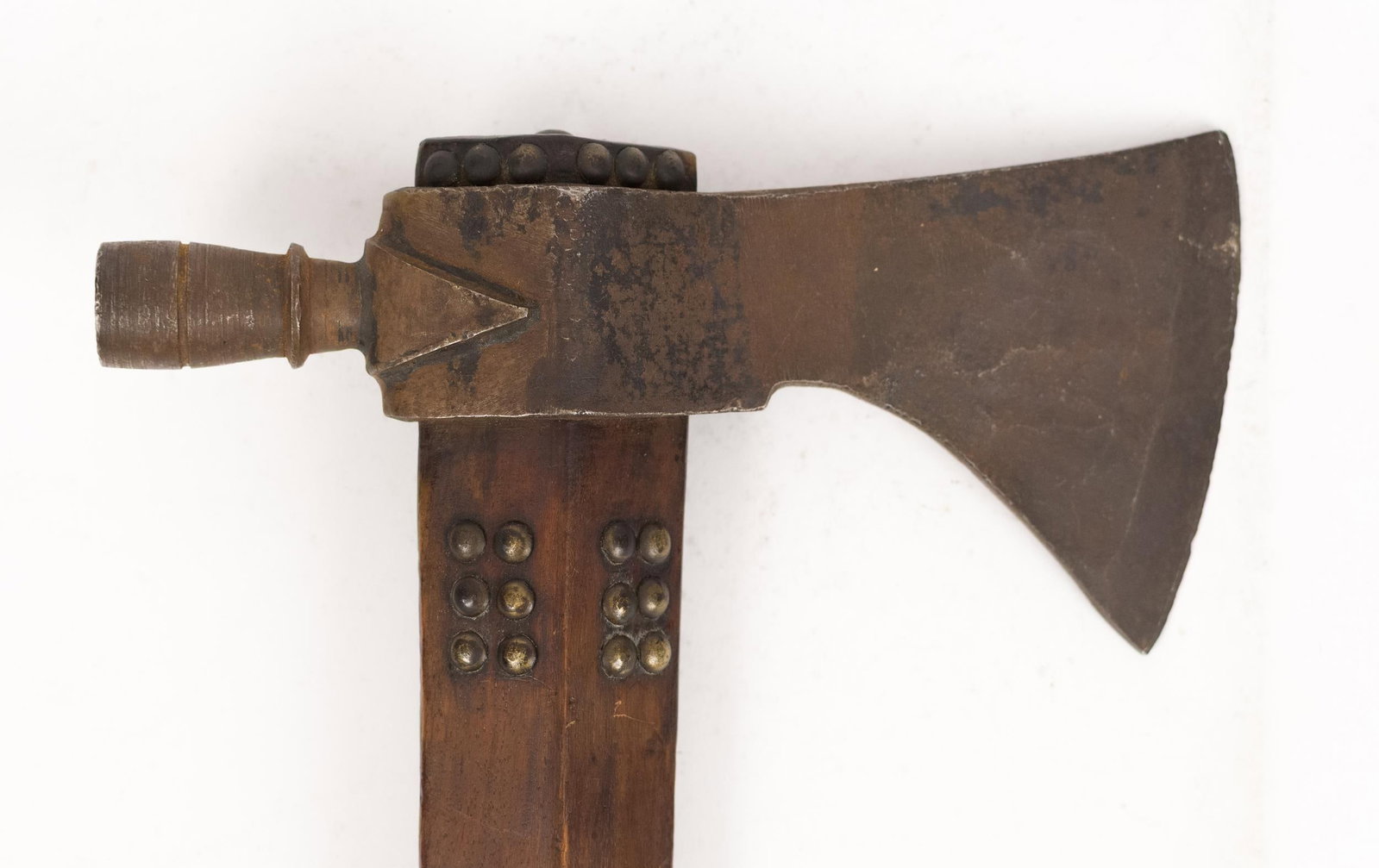 19TH C. NATIVE AMERICAN PIPE TOMAHAWK. - 3