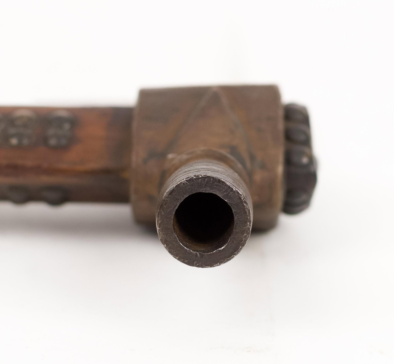 19TH C. NATIVE AMERICAN PIPE TOMAHAWK. - 4