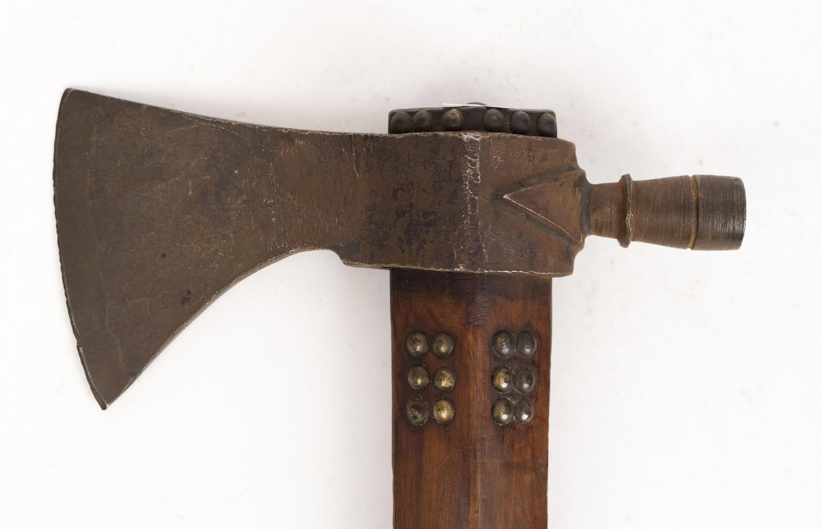 19TH C. NATIVE AMERICAN PIPE TOMAHAWK. - 6