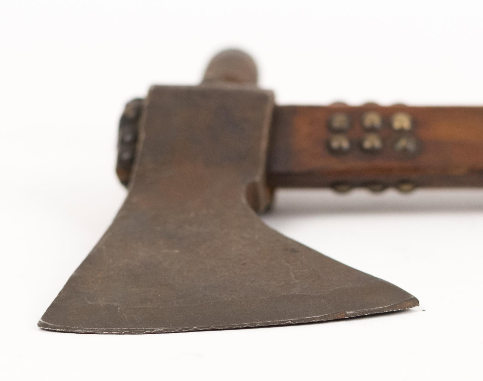 19TH C. NATIVE AMERICAN PIPE TOMAHAWK. - 7