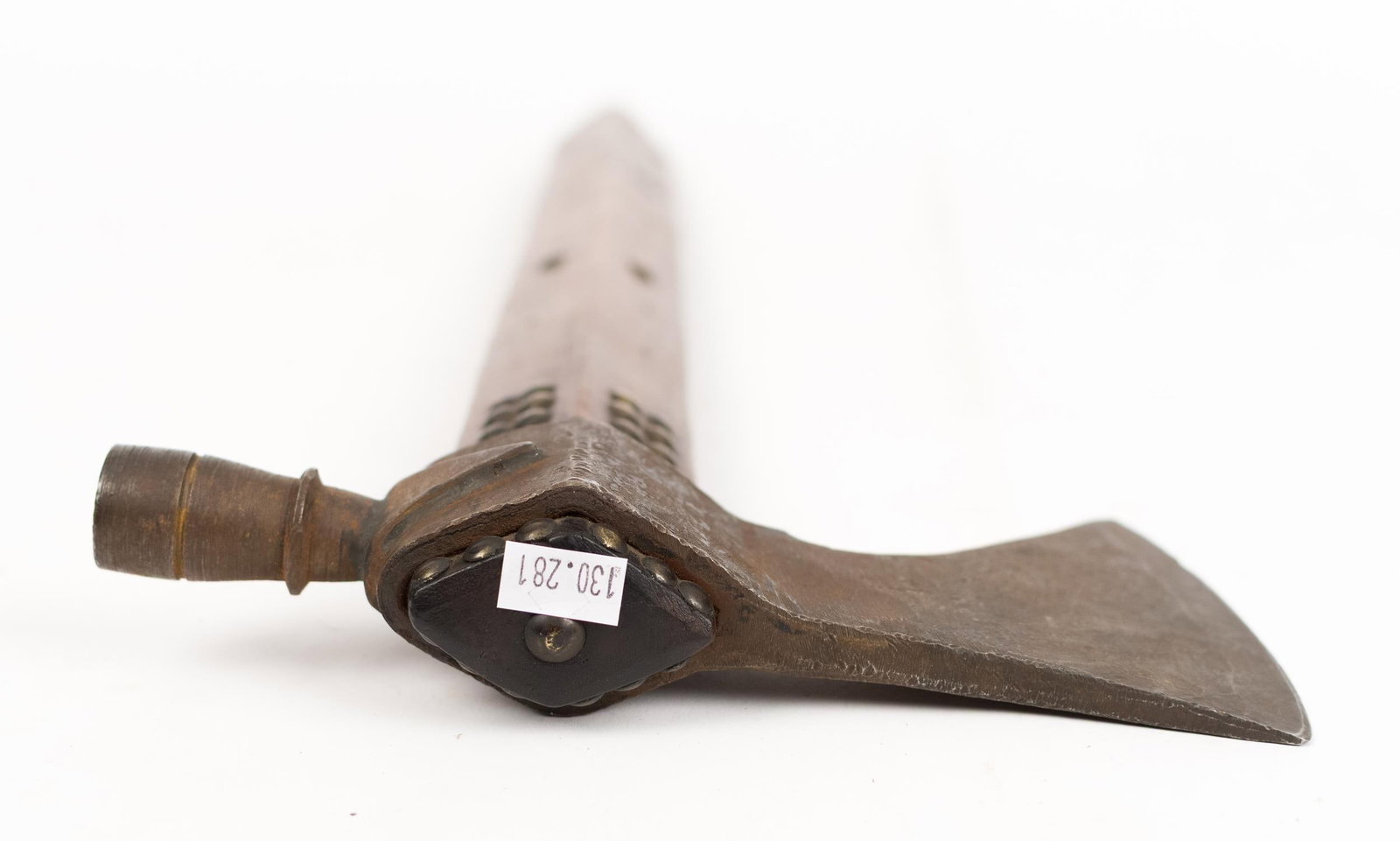 19TH C. NATIVE AMERICAN PIPE TOMAHAWK. - 9