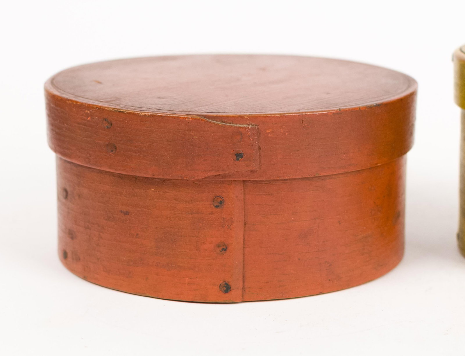 TWO ANTIQUE PAINTED PANTRY BOXES - 5