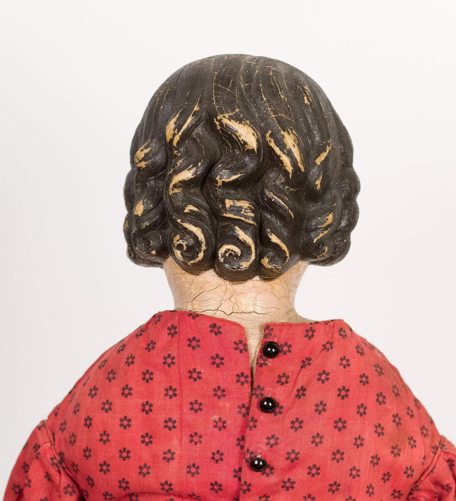19TH C. RUBBER HEAD DOLL. - 10