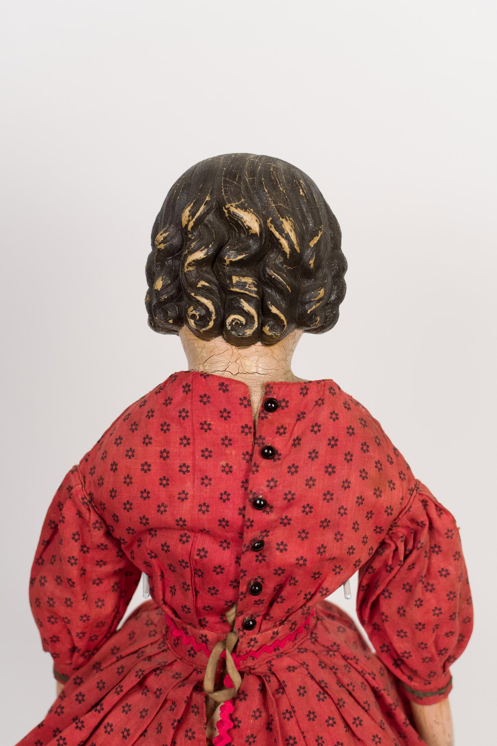 19TH C. RUBBER HEAD DOLL. - 11