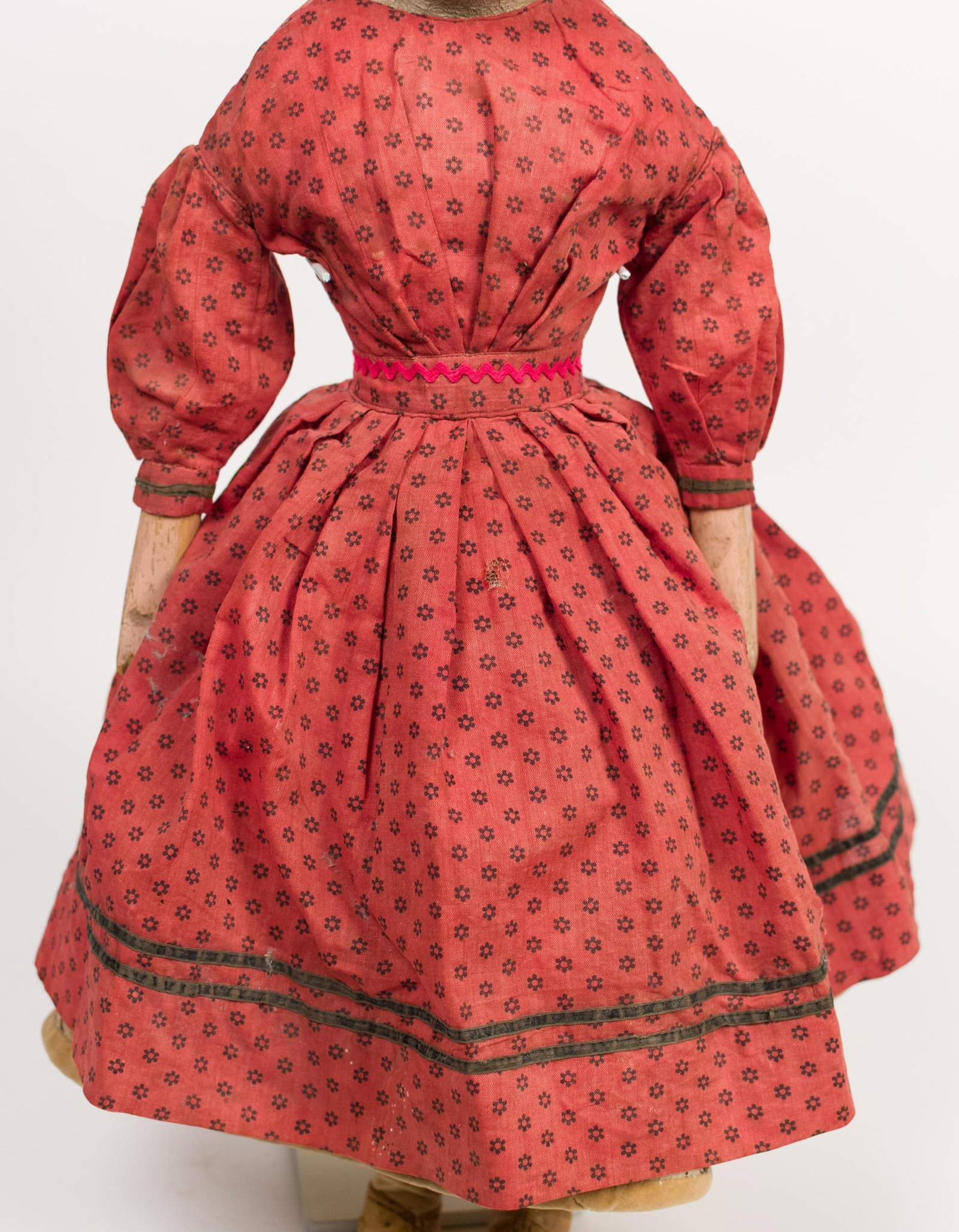 19TH C. RUBBER HEAD DOLL. - 7