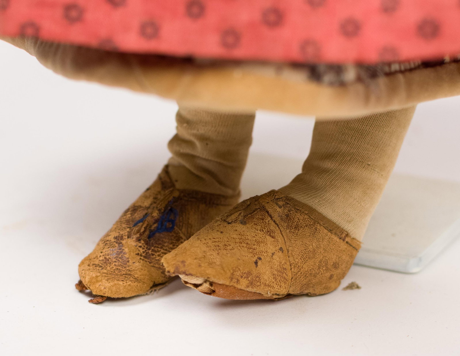 19TH C. RUBBER HEAD DOLL. - 8