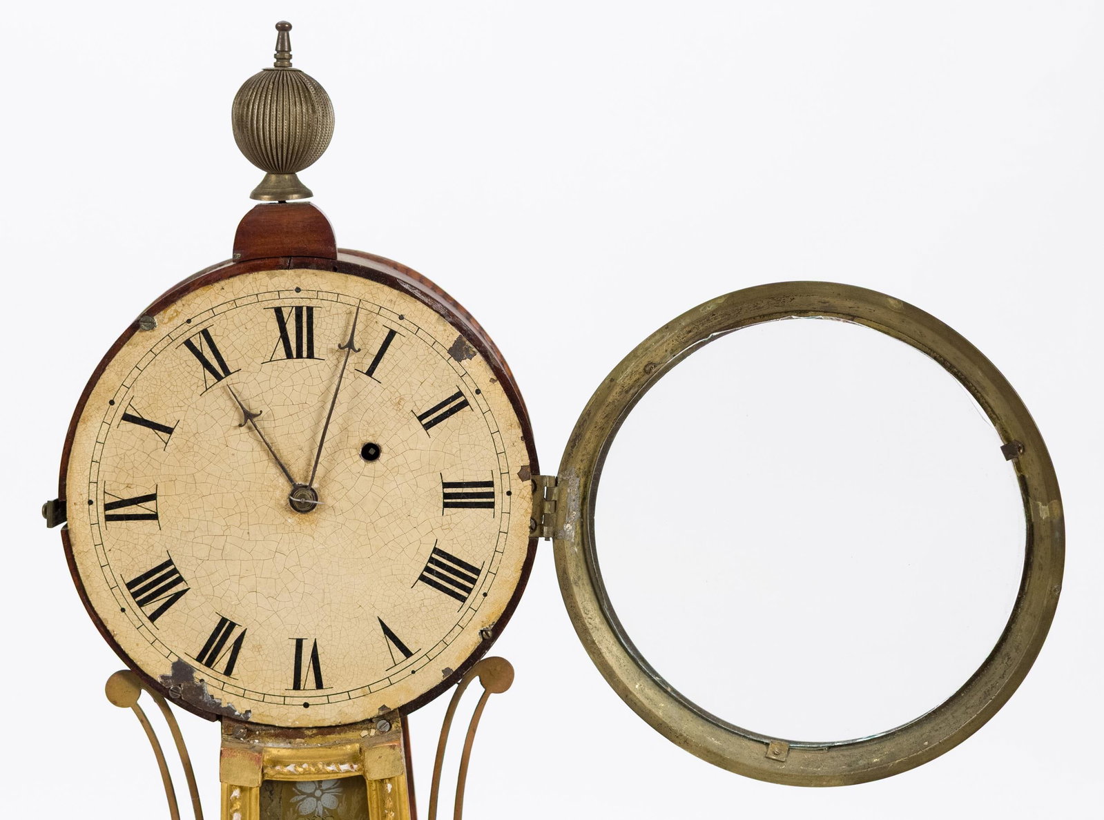 19TH C. WILLARDS PATENT BANJO CLOCK. - 8