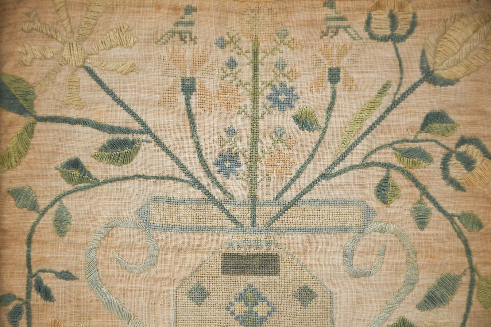 18TH C. SAMPLER, ELIZABETH LEE. - 3