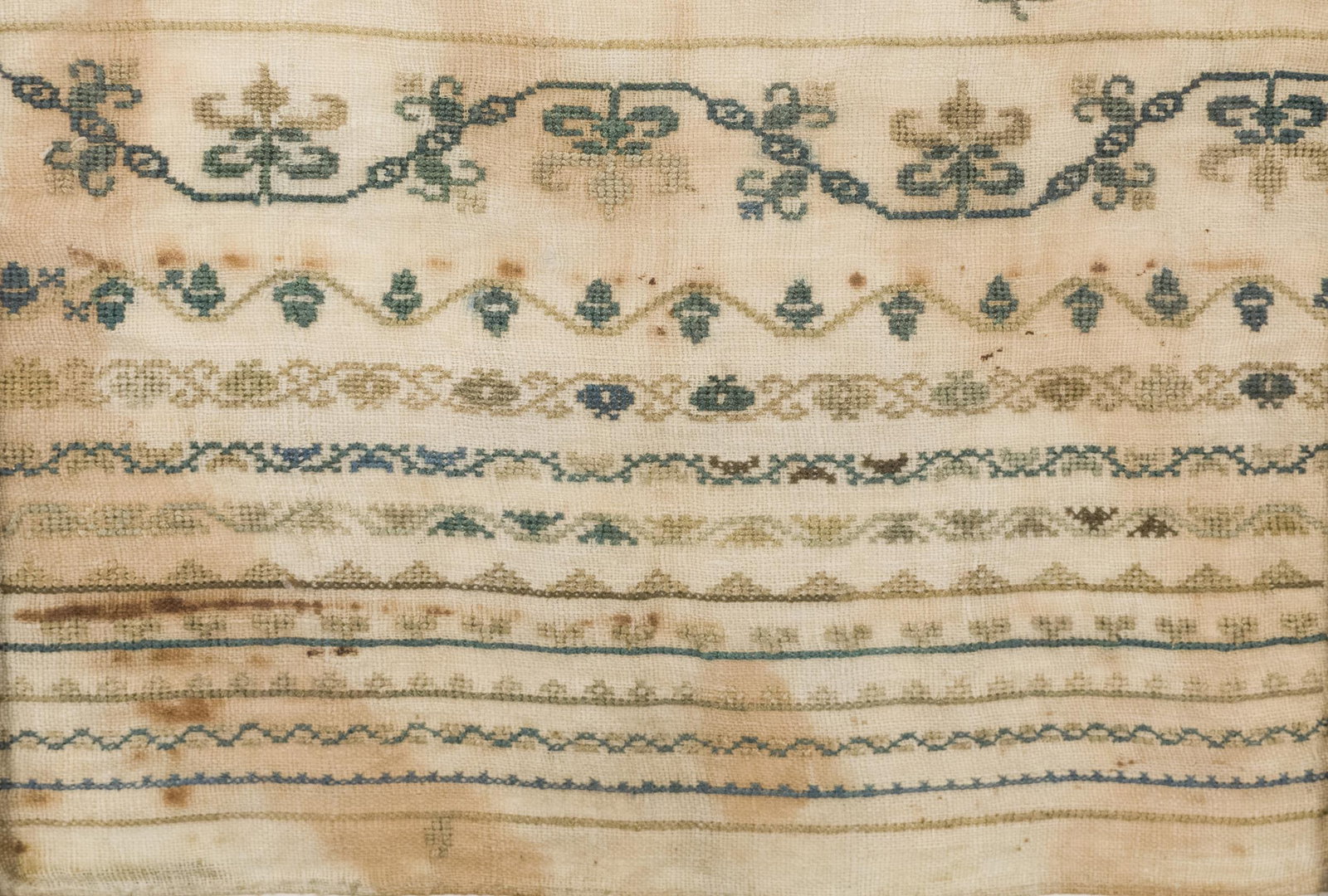 1835 SAMPLER, INITIALED I.R.K. - 5