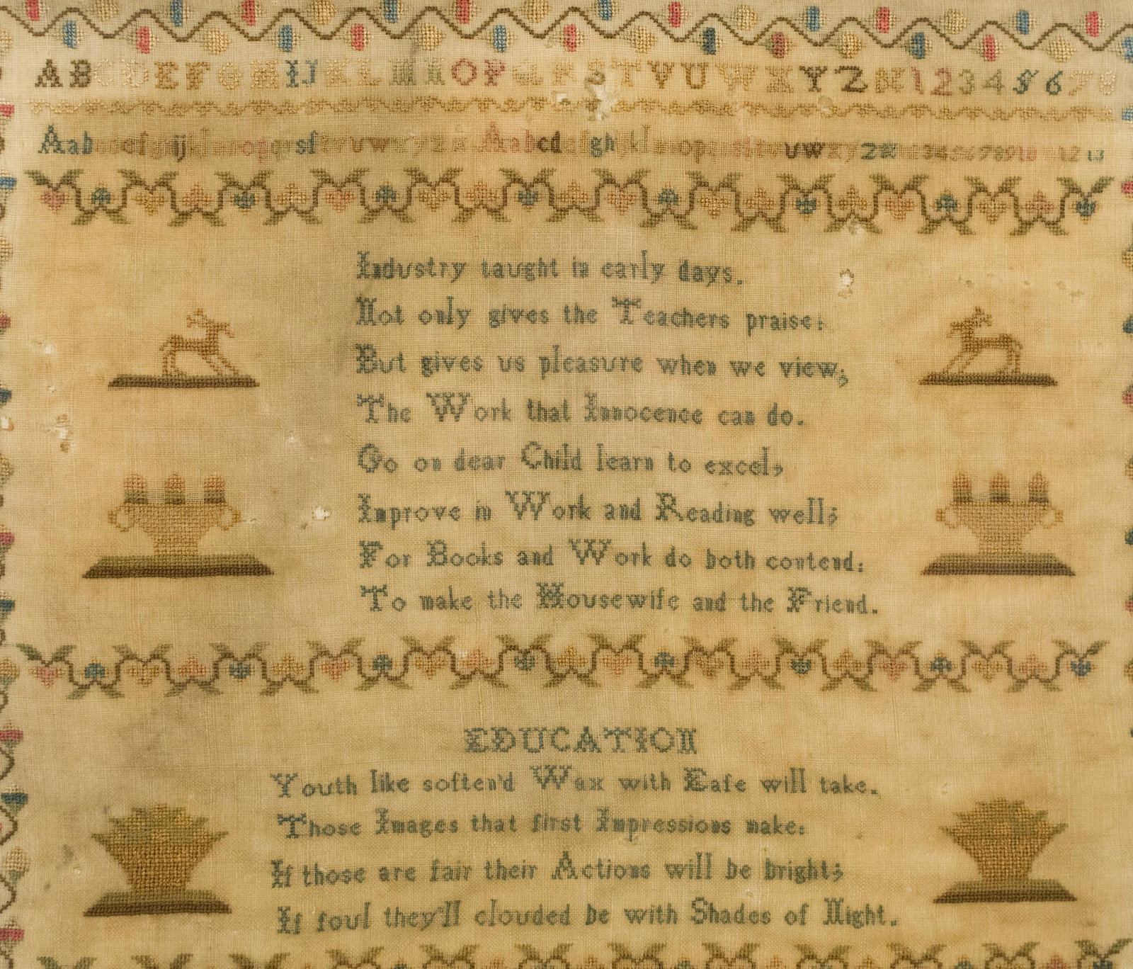 1817 MARY KAYLER SAMPLER.  - 3