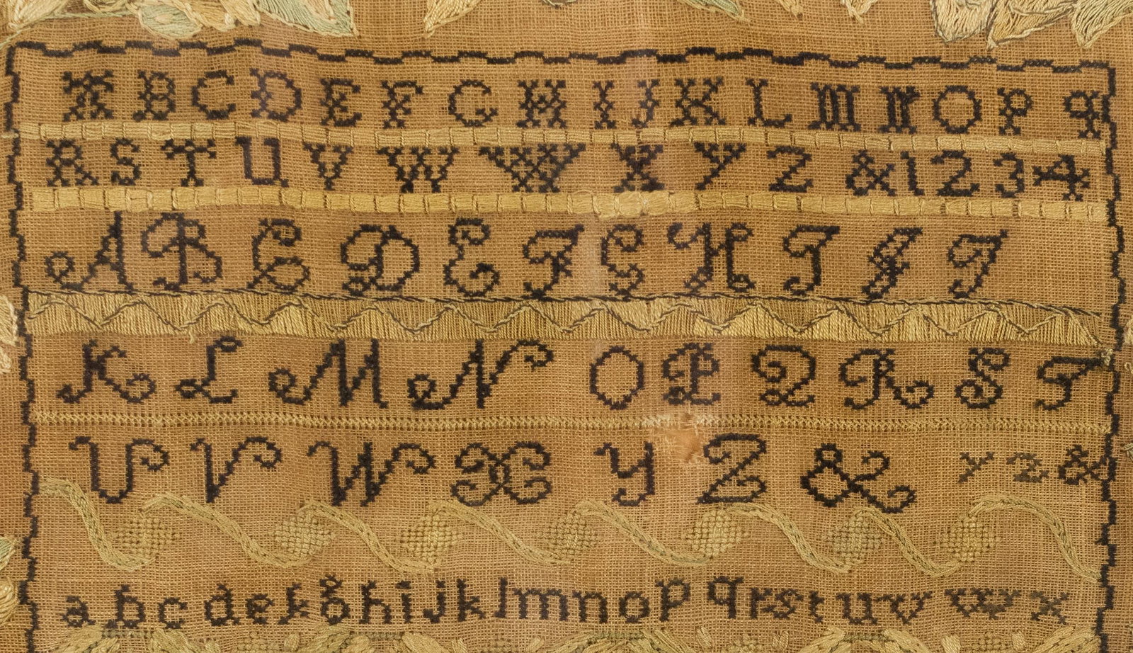1820 MARY DAY SAMPLER. - 3