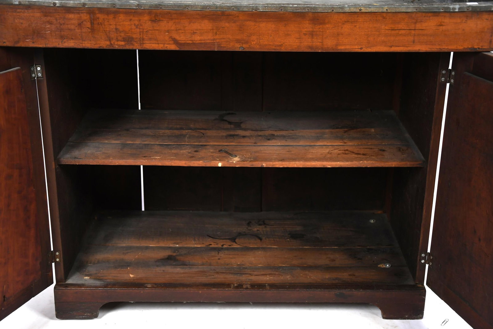 19TH C. CHERRY DRY SINK. - 5
