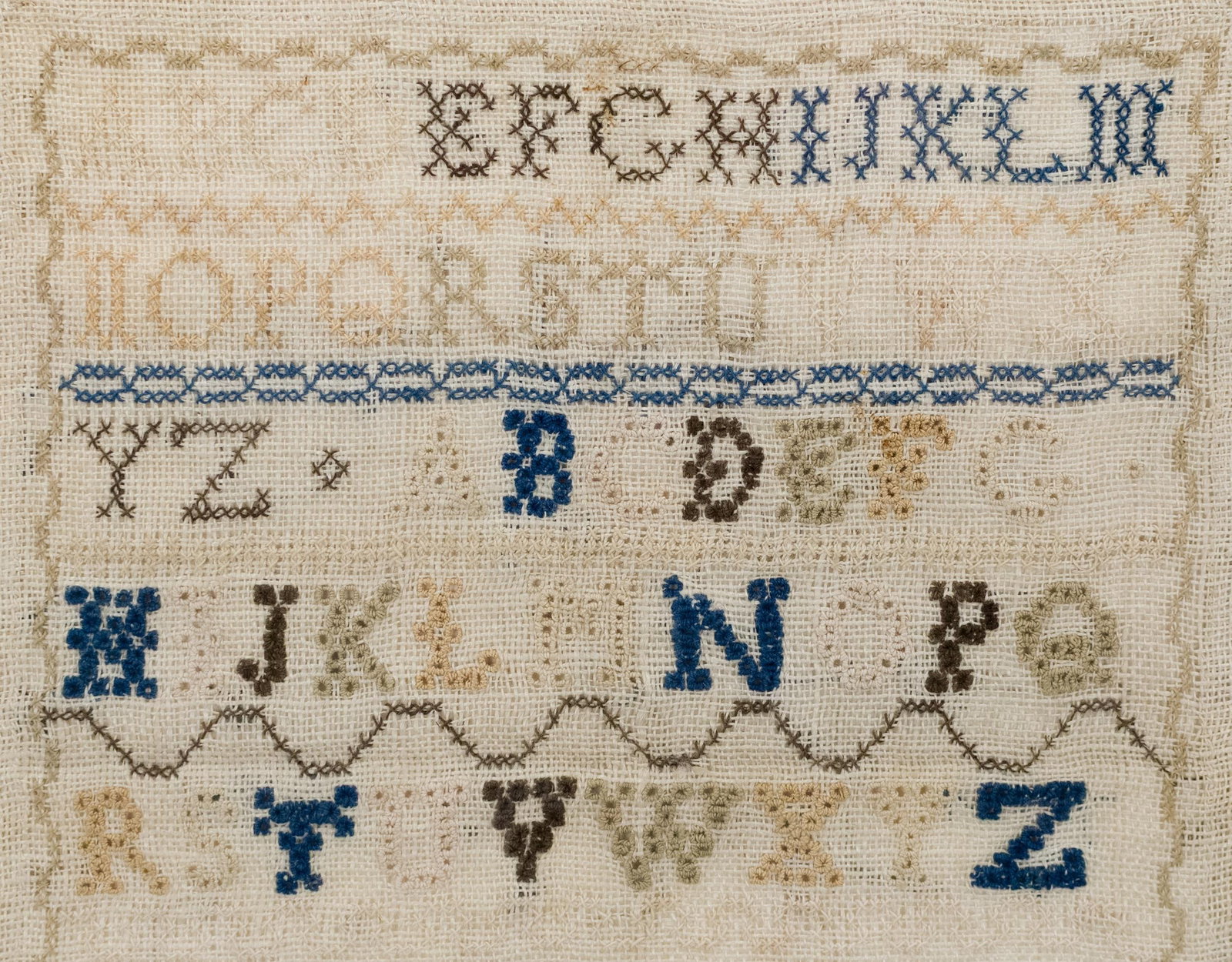 1839 ANN DAVEY SAMPLER. - 3