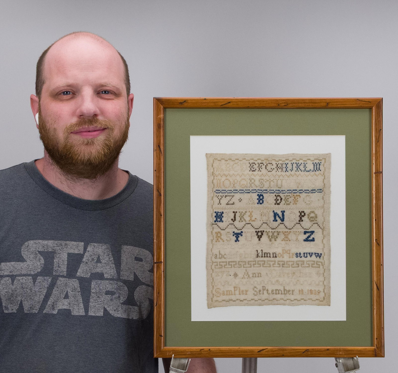 1839 ANN DAVEY SAMPLER. - 7