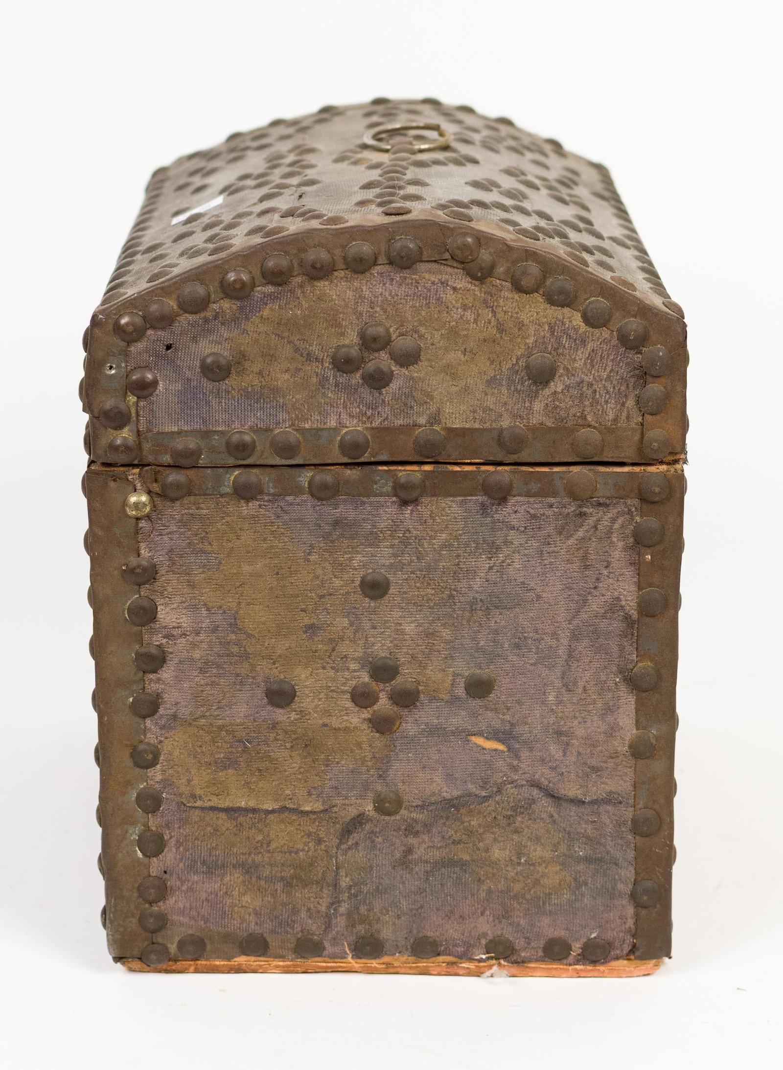 MEDIEVAL STYLE STUDDED DOCUMENT BOX. - 5