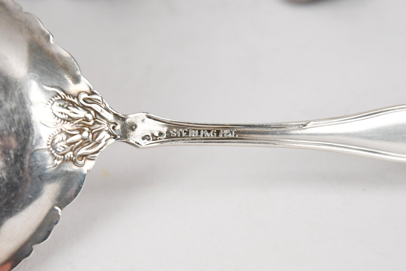 22 PCS STERLING SILVER FLATWARE. - 8
