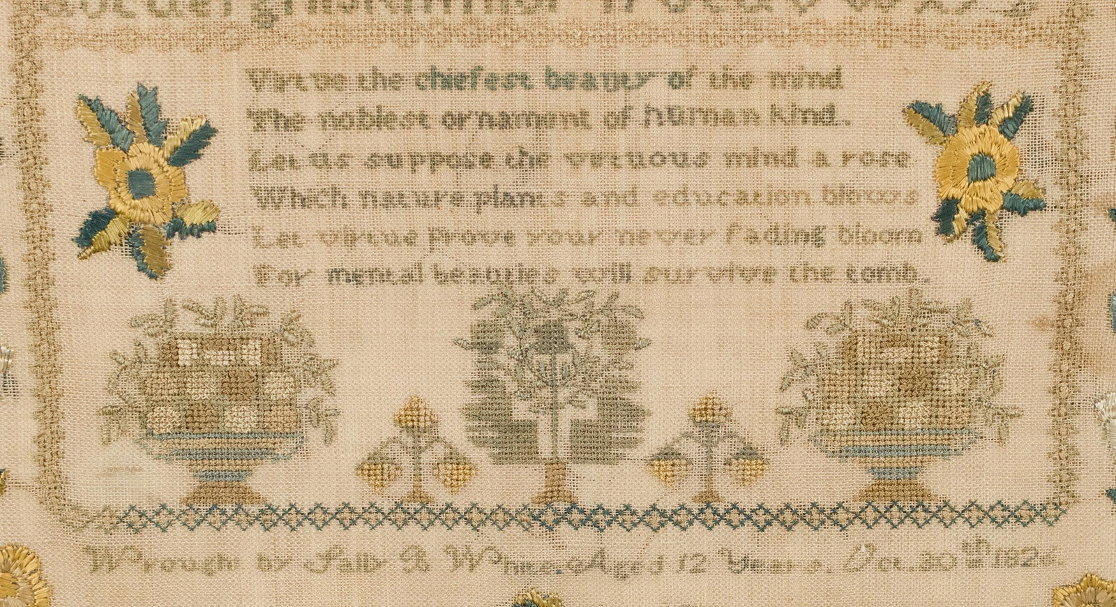 1826 SALLY WHITE SAMPLER. - 4