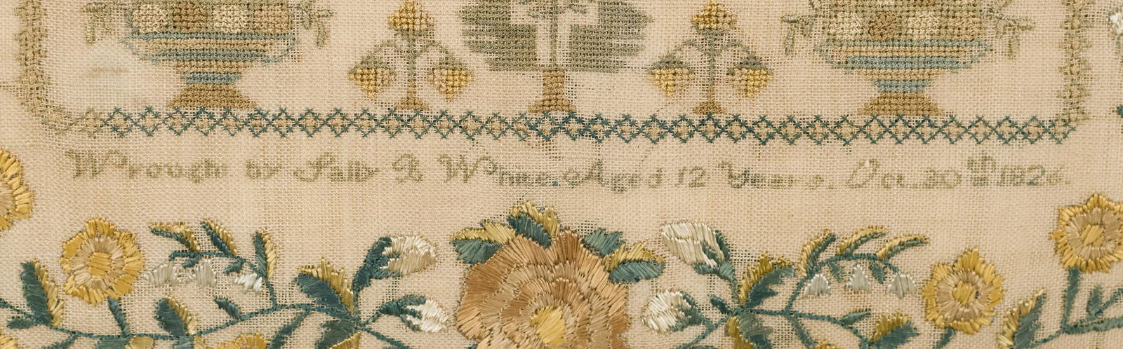 1826 SALLY WHITE SAMPLER. - 5