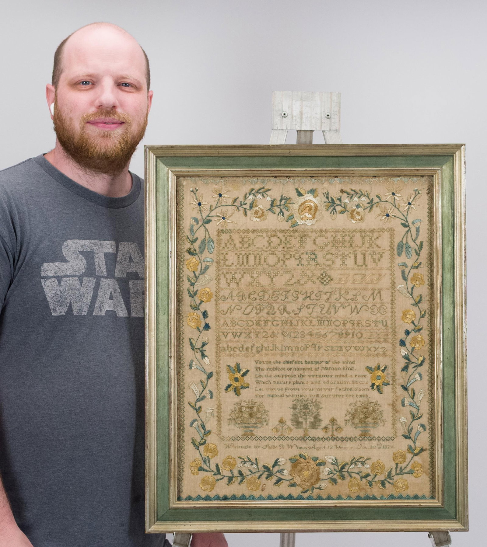 1826 SALLY WHITE SAMPLER. - 7