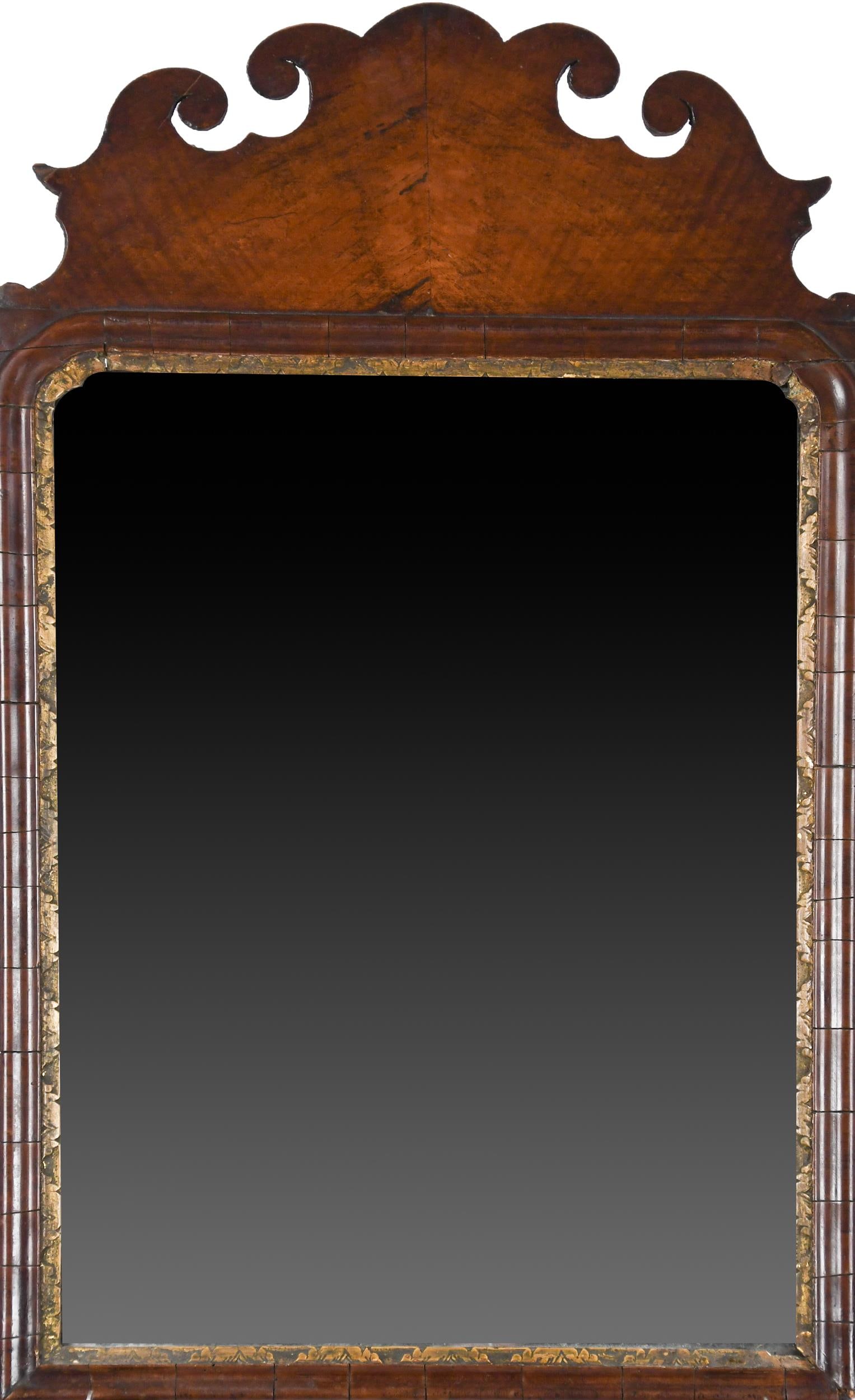 18TH C. QUEEN ANNE MIRROR. (1 of 1)
