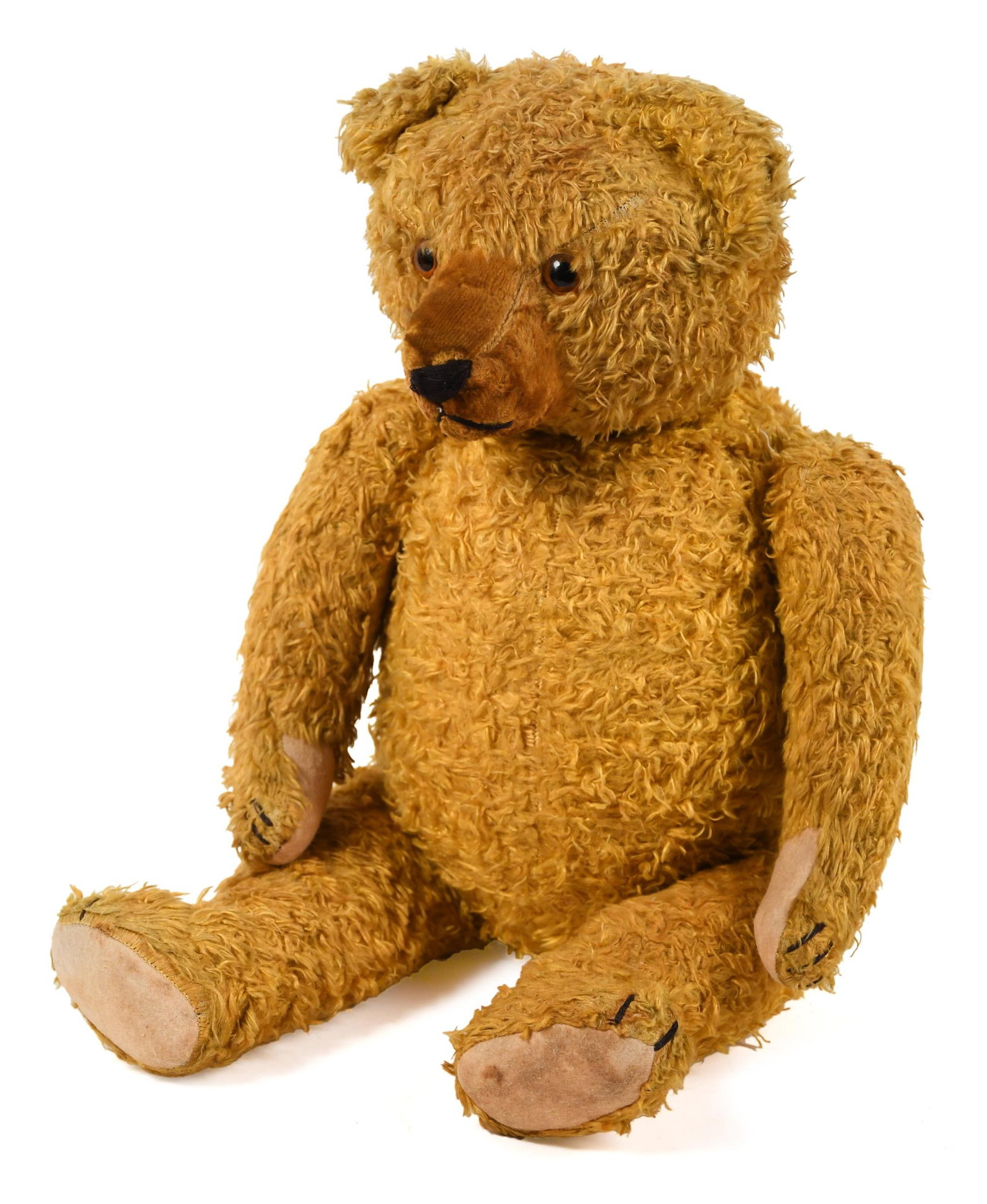 ANTIQUE BOBS BEAR IN APRICOT. (1 of 10)