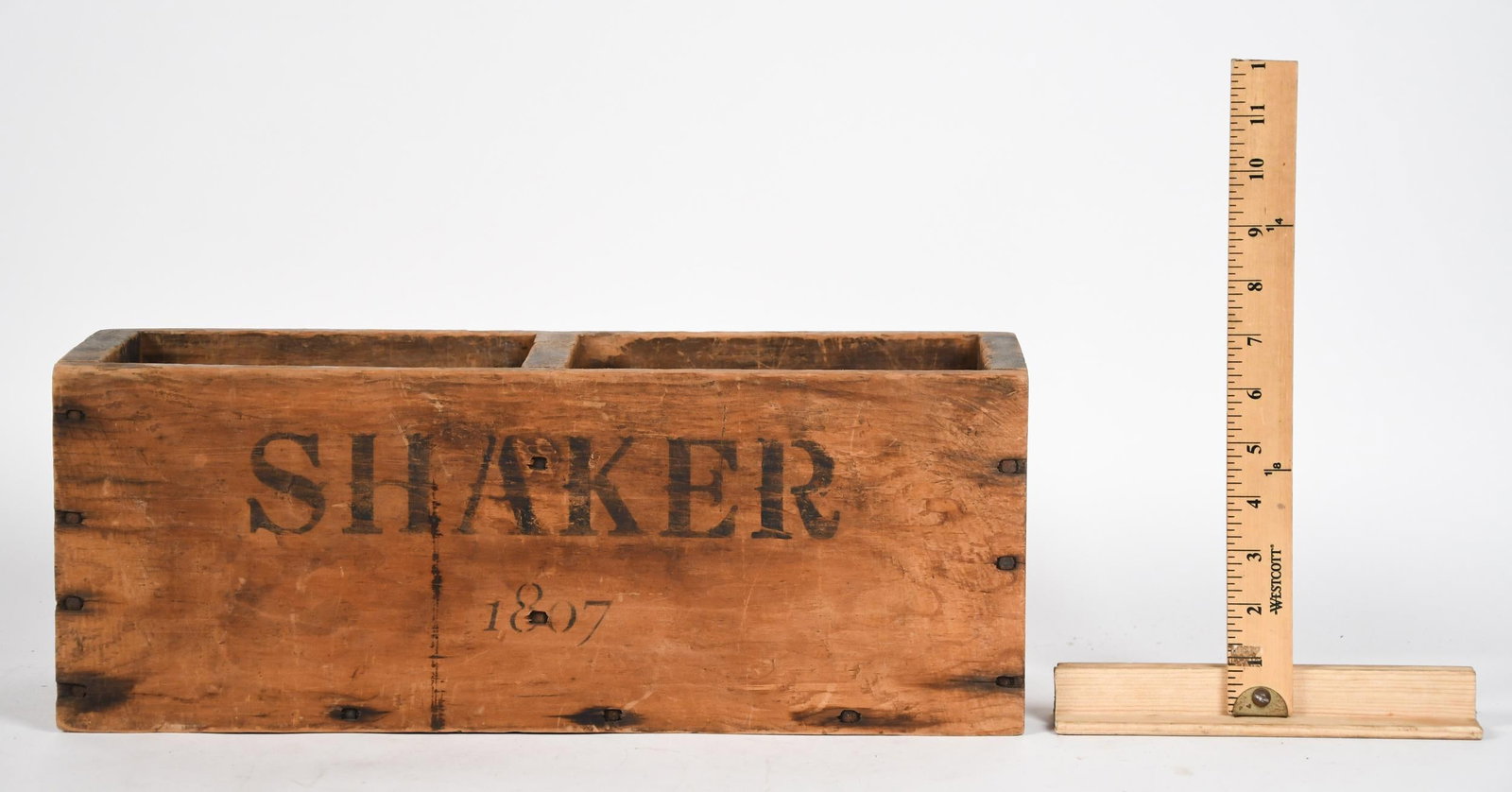 EARLY 19TH C. SHAKER BOX. - 9
