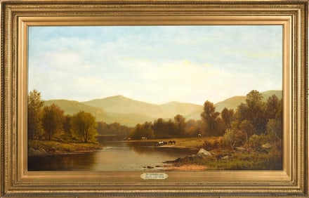 CHARLES WILSON KNAPP OIL, MT. WASHINGTON.