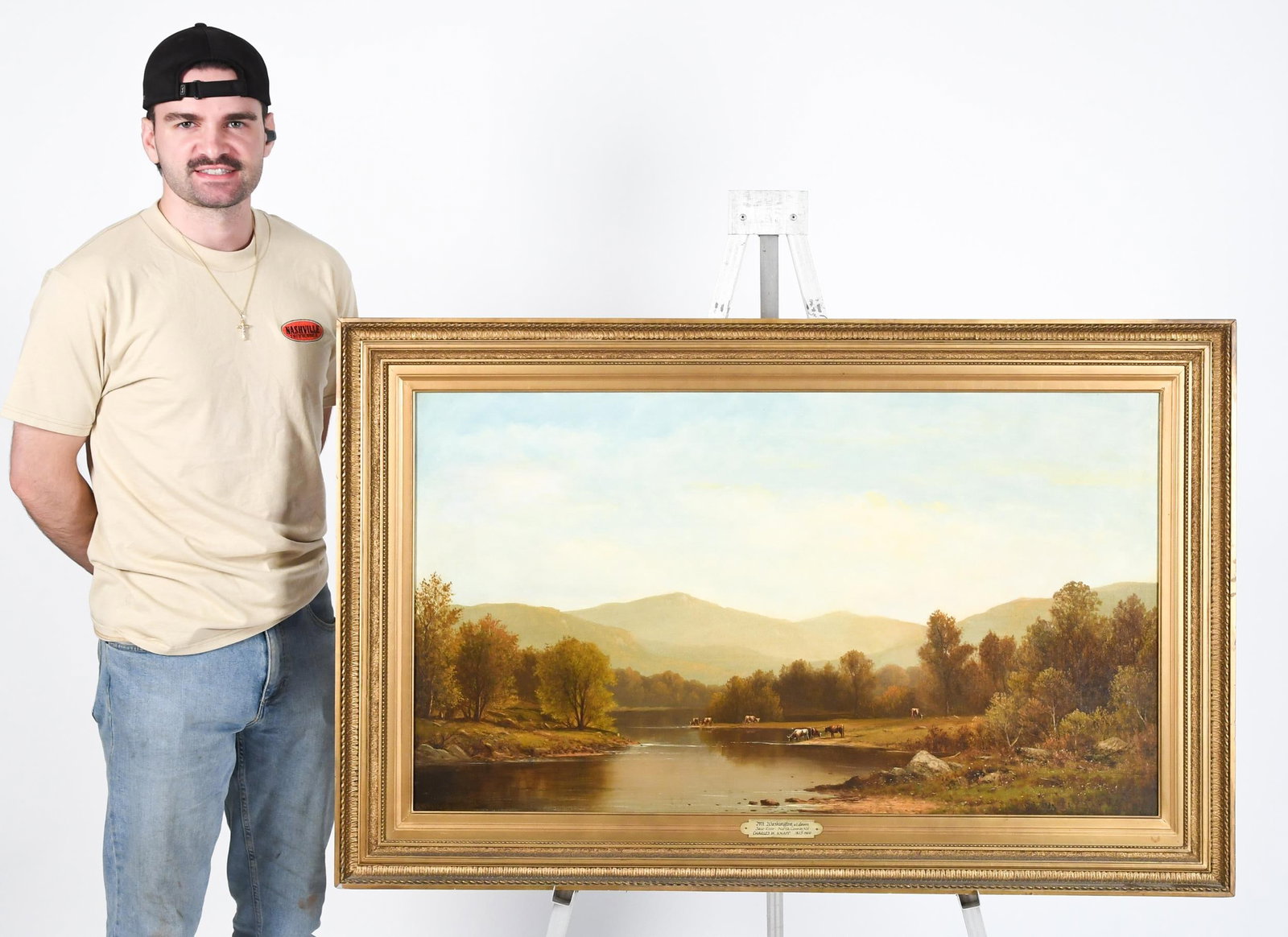 CHARLES WILSON KNAPP OIL, MT. WASHINGTON. - 7