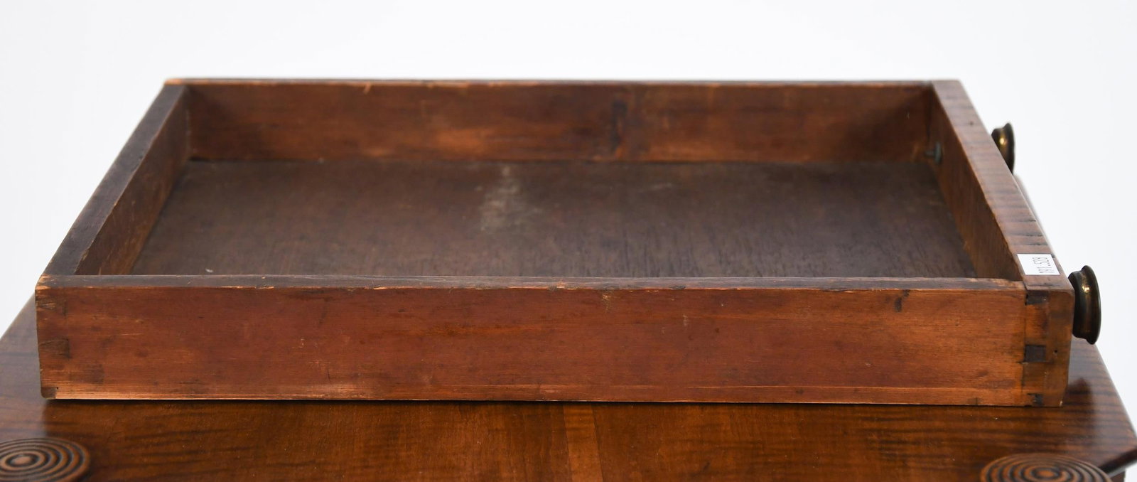 FEDERAL NE TIGER MAPLE TWO DRAWER STAND. - 5