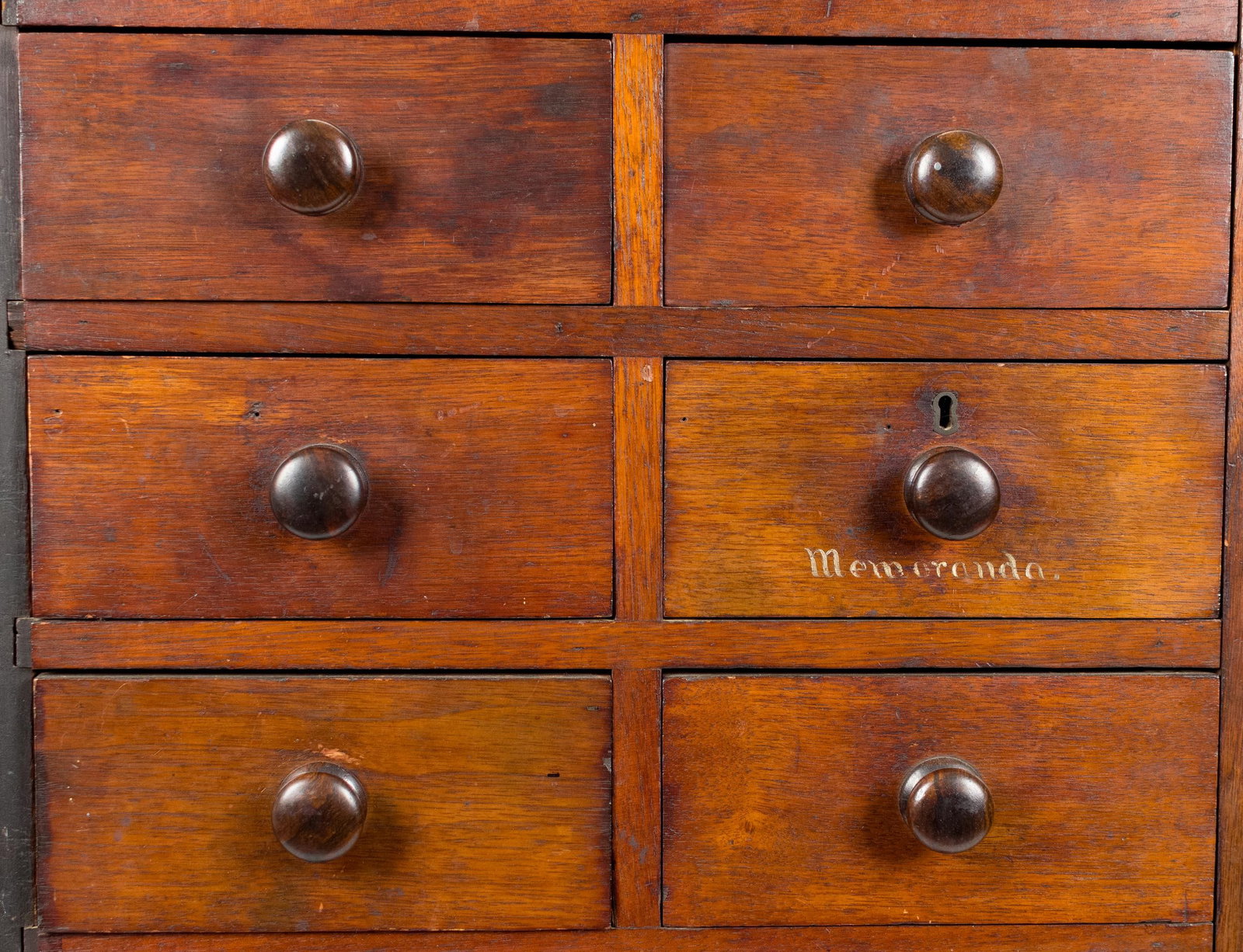 19TH C. MULTI DRAWER APOTHECARY. - 5