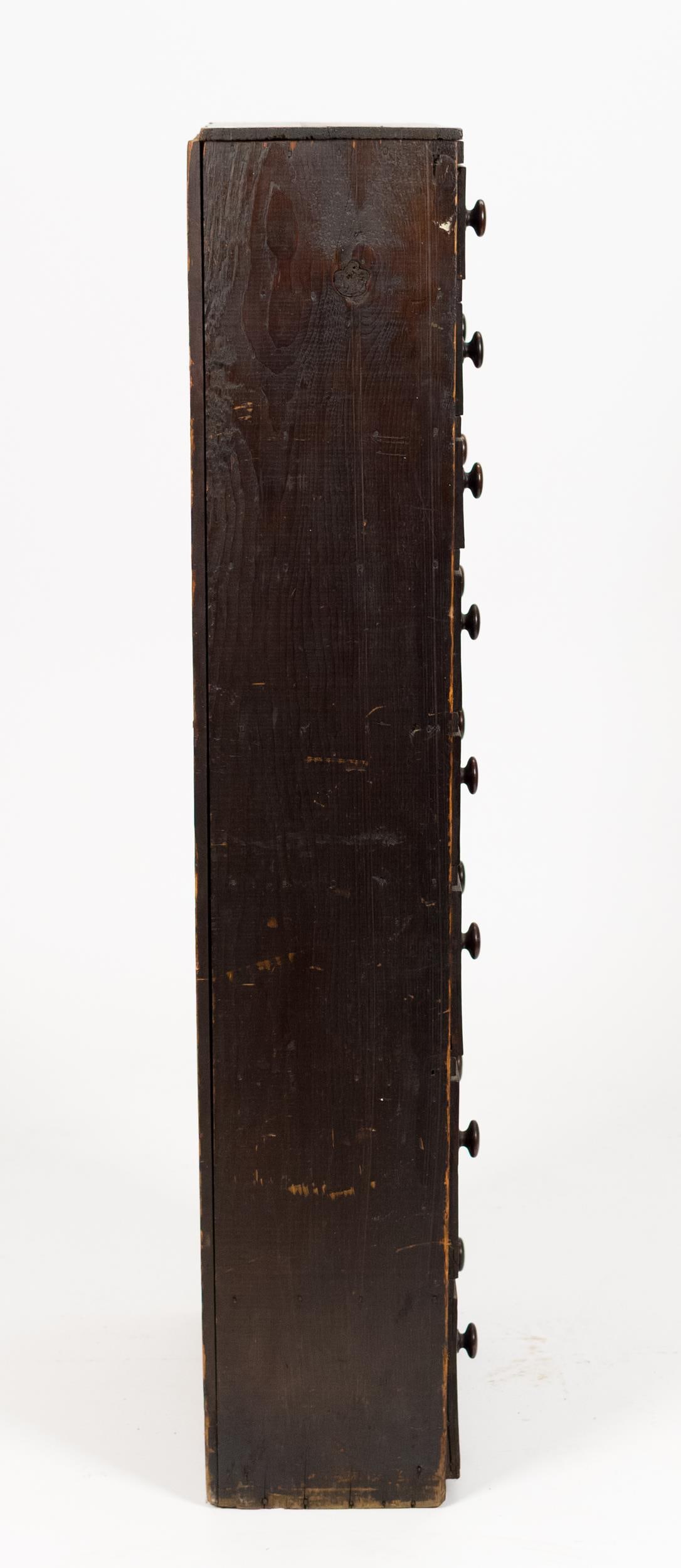 19TH C. MULTI DRAWER APOTHECARY. - 9