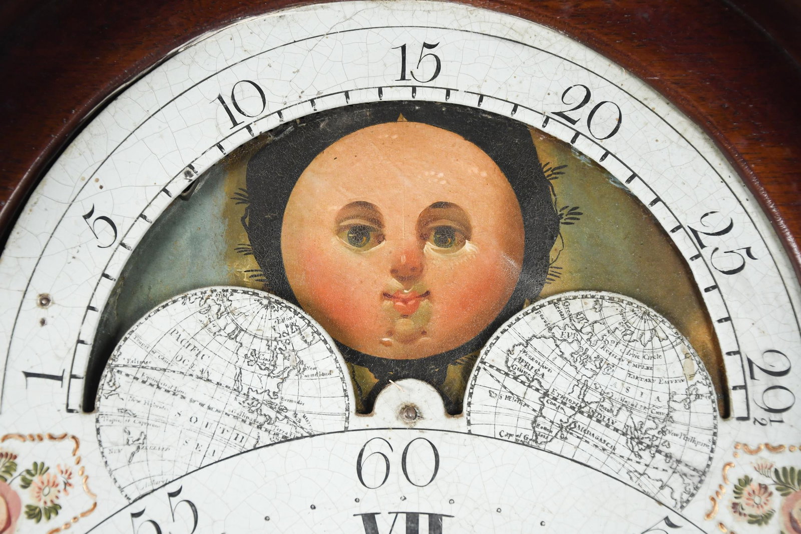 18TH C. PA CHIPPENDALE TALL CASE CLOCK. - 3