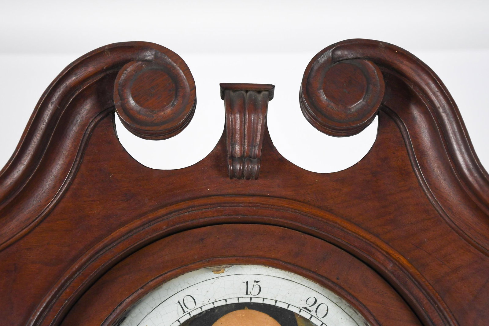 18TH C. PA CHIPPENDALE TALL CASE CLOCK. - 5