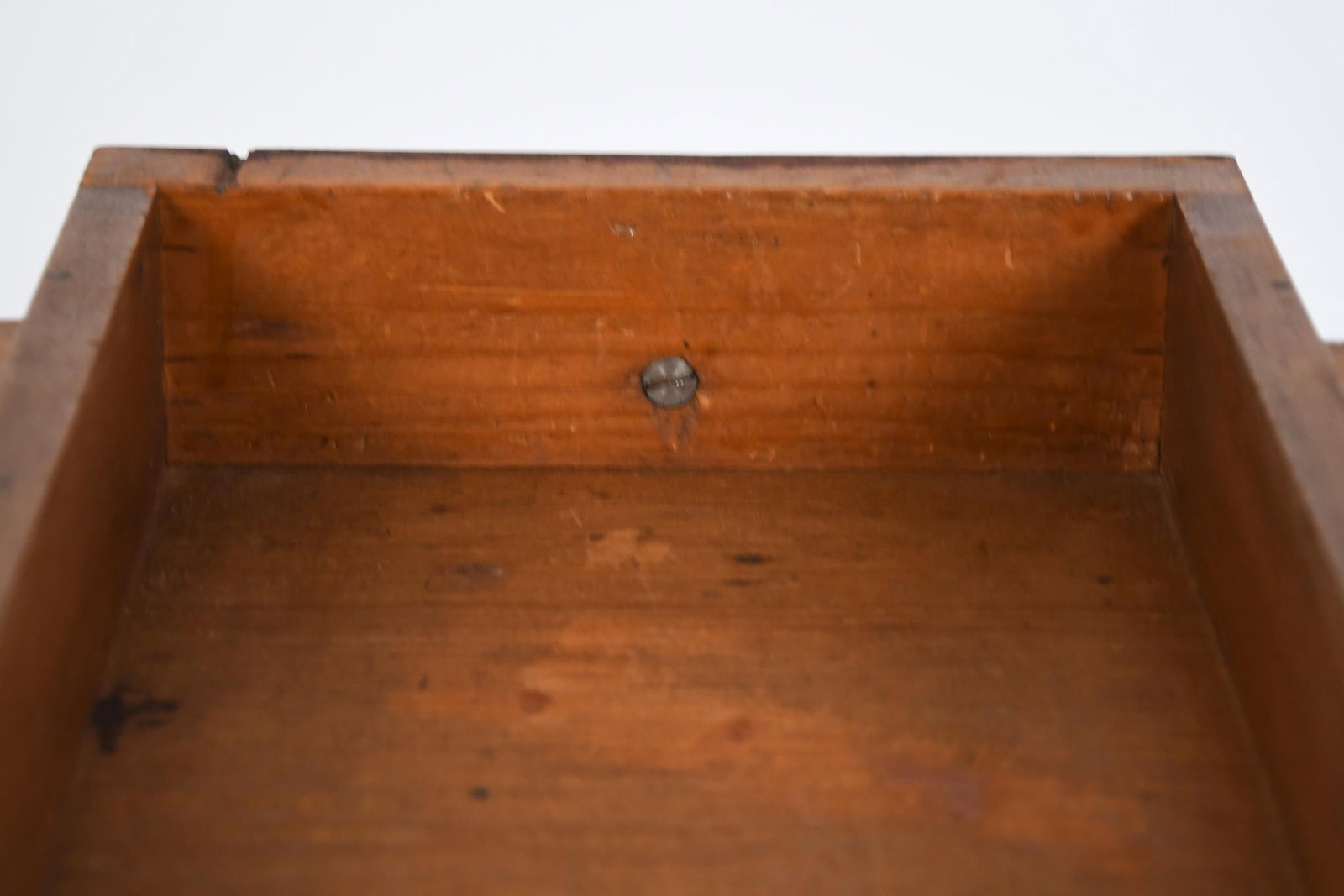 19TH C. AMERICAN TIGER MAPLE WORK STAND. - 7