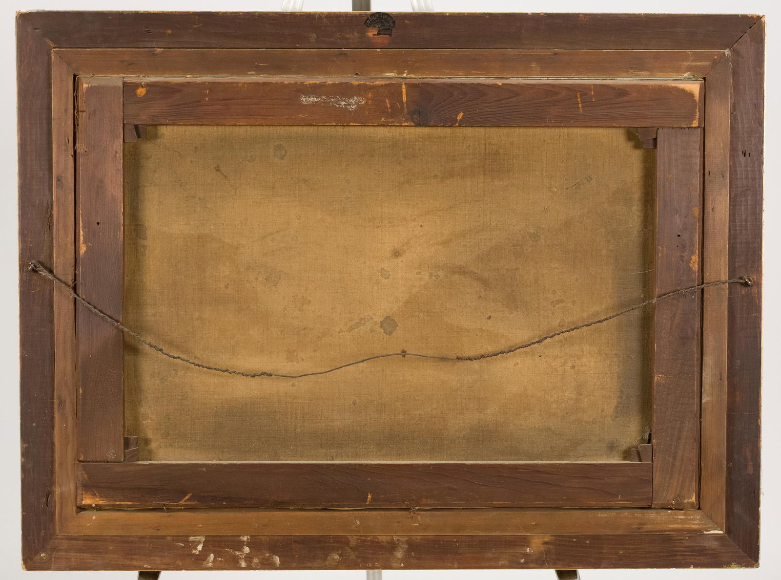 19TH C. AMERICAN SCHOOL PRIMITIVE LANDSCAPE. - 7
