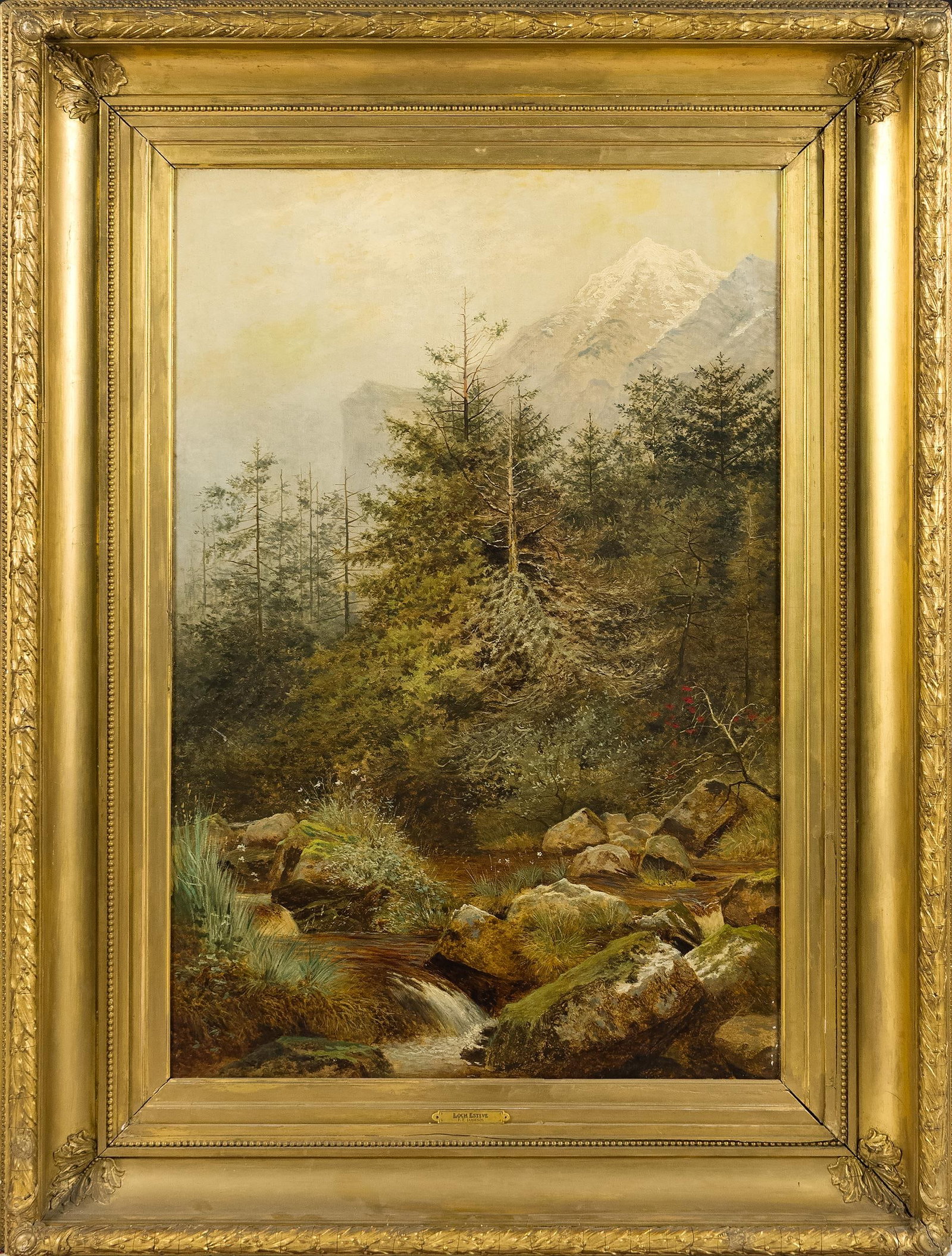 FRANCIS E. JAMIESON OIL, LOCH ETIVE. (1 of 1)