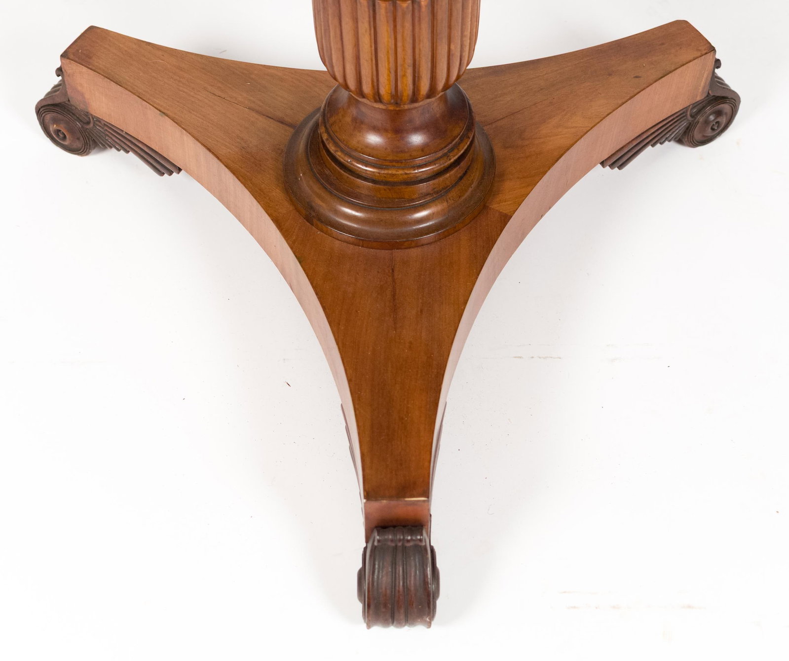 19TH C. REGENCY MAHOGANY CENTER TABLE. - 5
