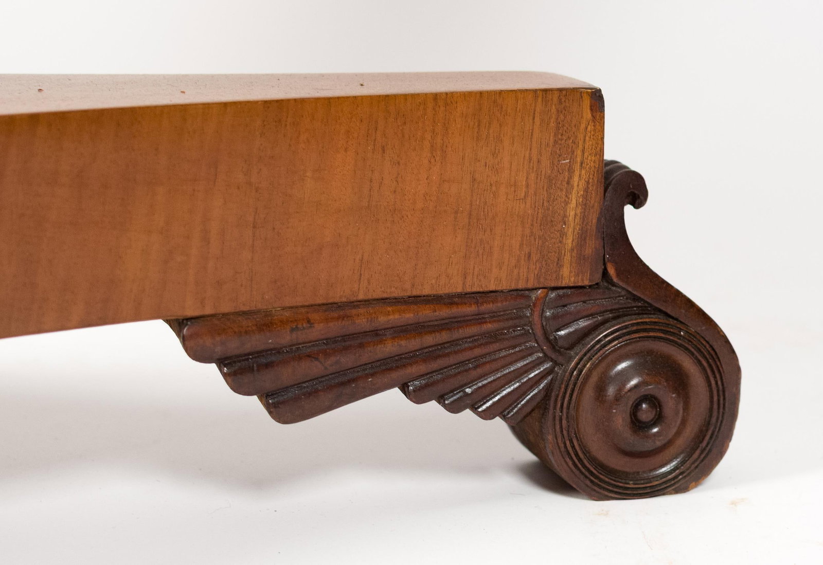19TH C. REGENCY MAHOGANY CENTER TABLE. - 7