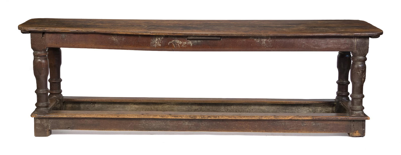17TH C. JACOBEAN REFECTORY TABLE. (1 of 7)