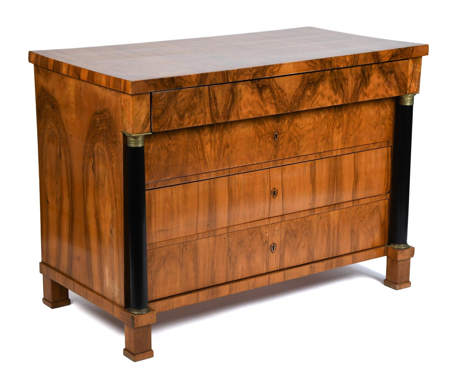 19TH C. BIEDERMEIER COMMODE. (1 of 10)