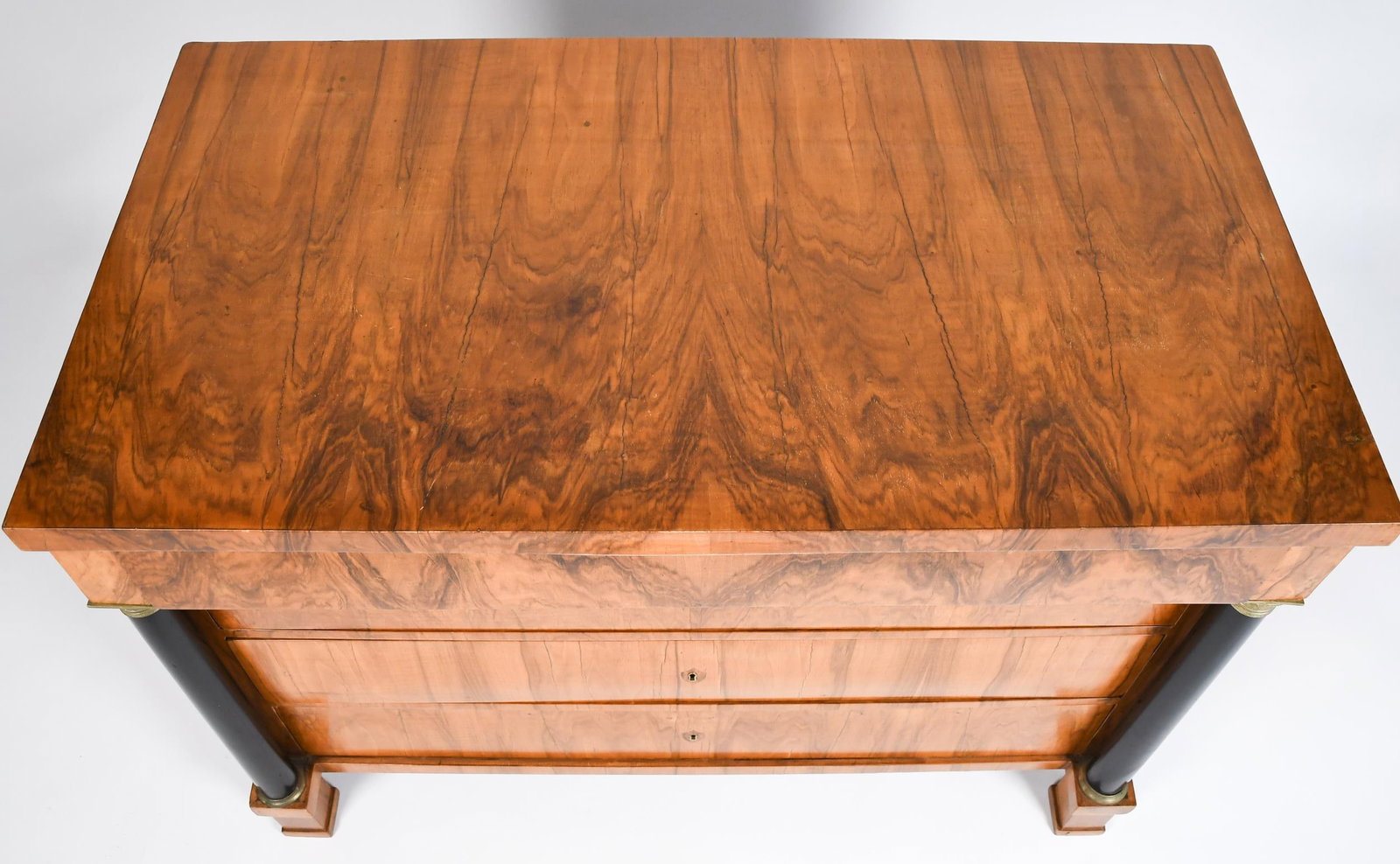 19TH C. BIEDERMEIER COMMODE. - 5