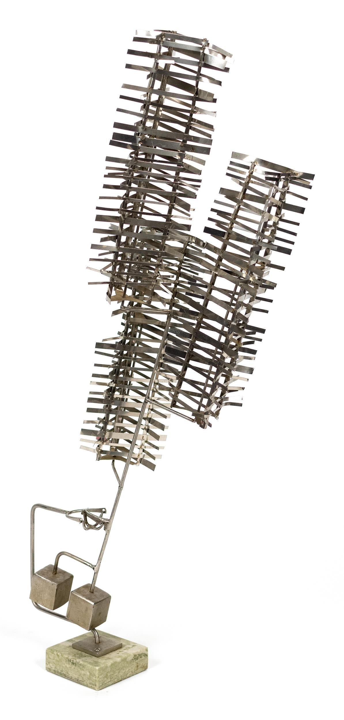 GEORGE RICKEY KINETIC SCULPTURE. (1 of 11)