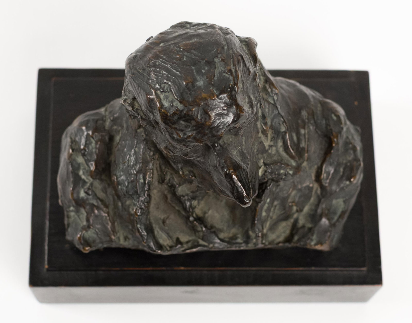20TH C. DAUMIER BRONZE BUST COMTE D’ARGOUT. - 4