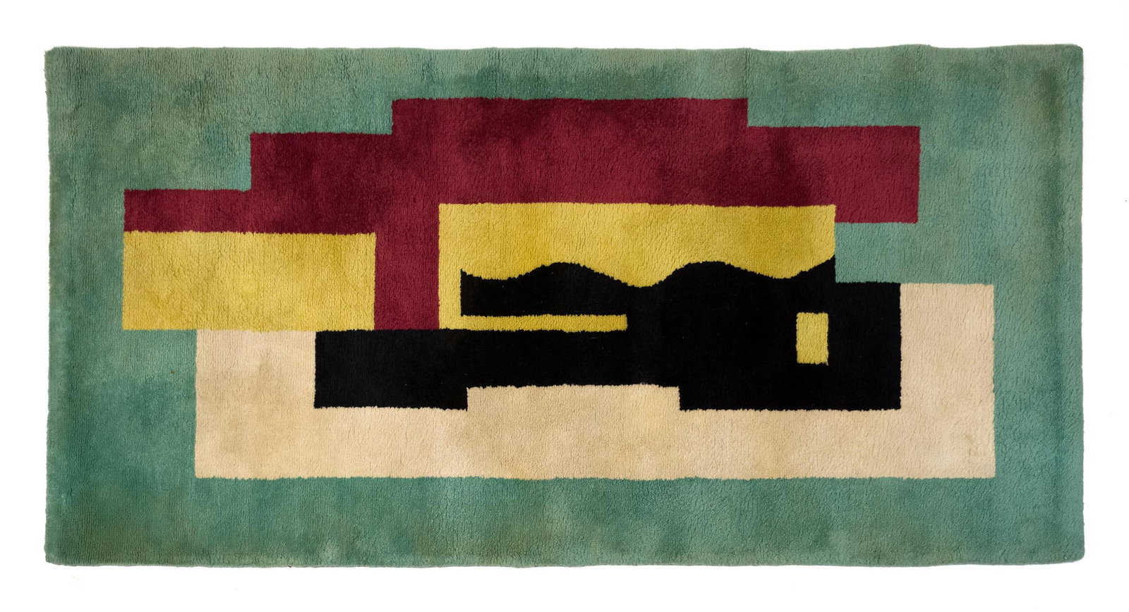 FERNAND LÉGER WOOL TAPESTRY, TAPIS VERT. (1 of 2)