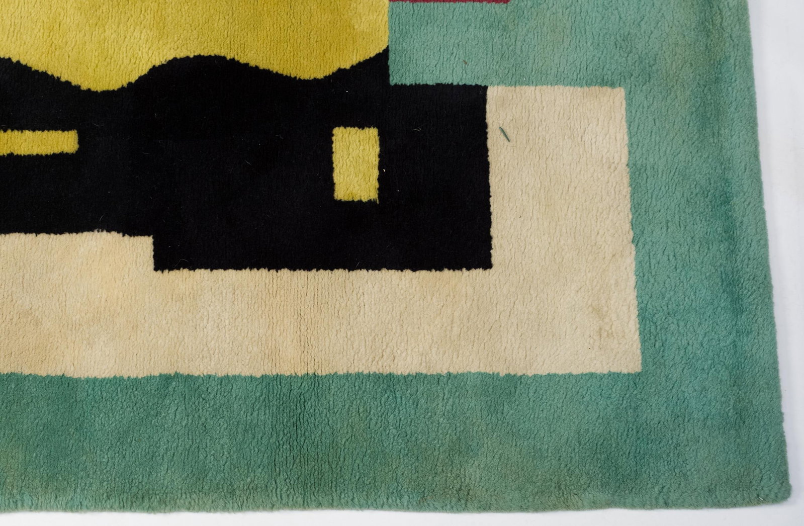 FERNAND LÃ‰GER WOOL TAPESTRY, TAPIS VERT. - 3